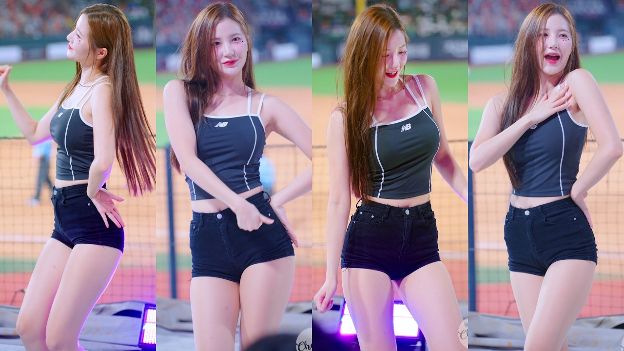 [8K] Honey 김해리 치어리더 직캠 Kim HaeRi Cheerleader ktwiz 250718