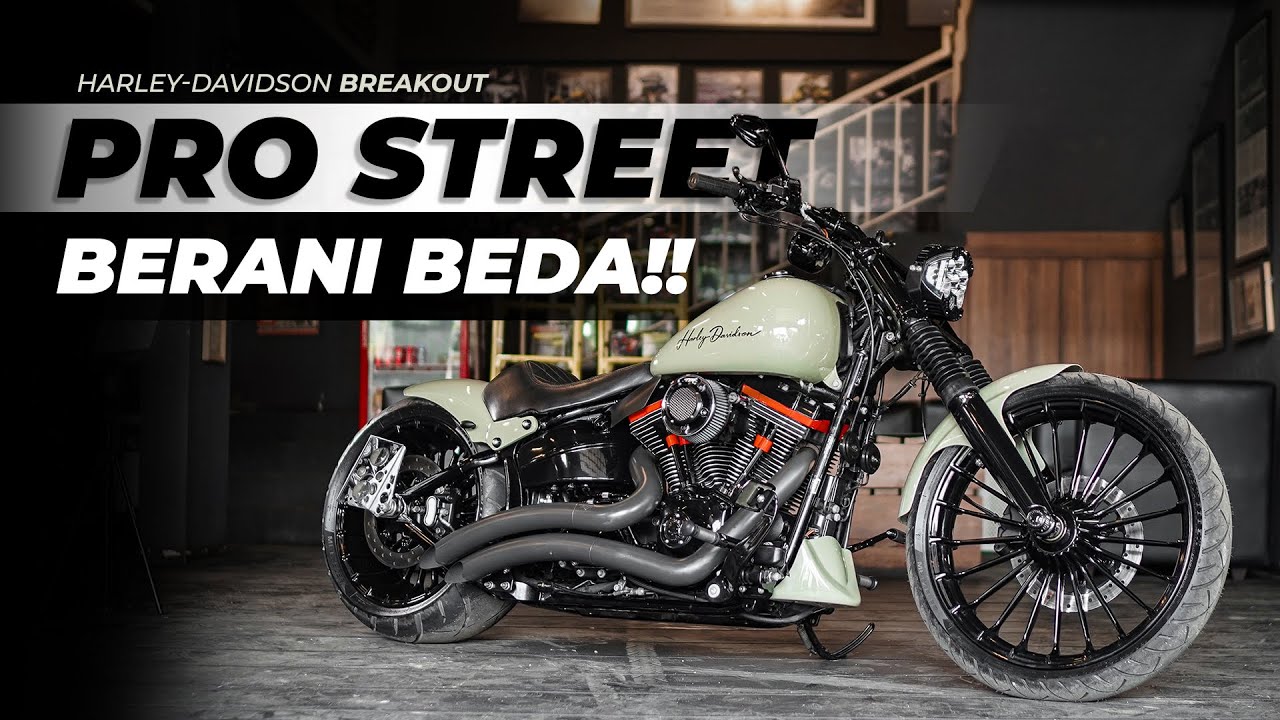 HARLEY-DAVIDSON BREAKOUT PRO STREET DARE TO BE DIFFERENT! | THE VLOGS - #98