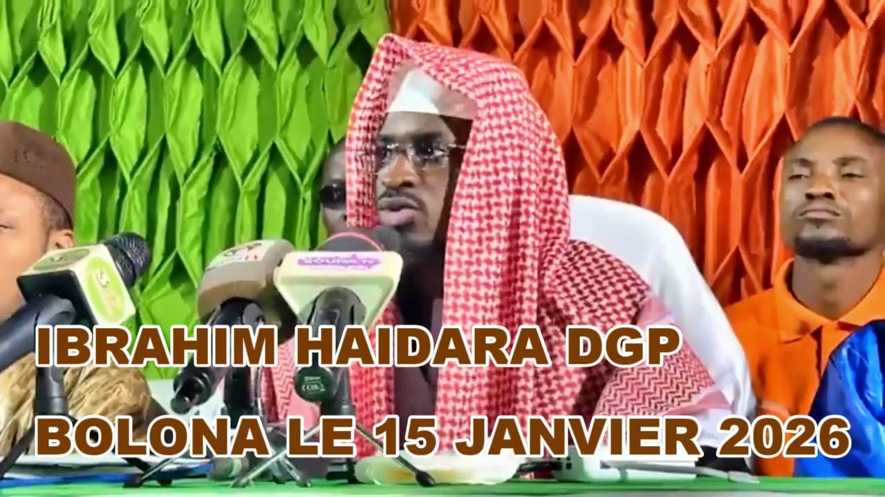 IBRAHIM HAIDARA DGP PRÊCHE À BOLONA 2026