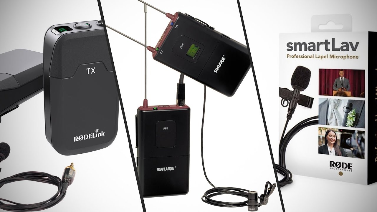 Rode Smartlav+ vs Rodelink Wireless Filmmaker kit vs Shure FP15/83
