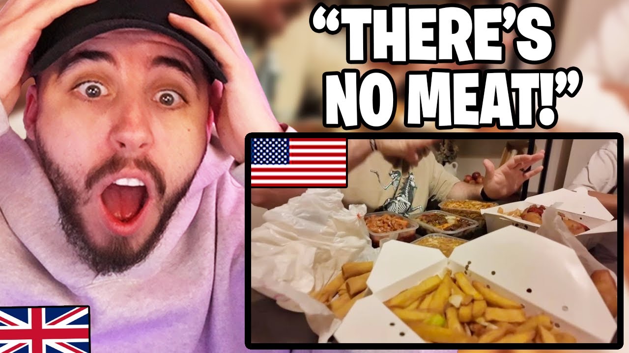 Brit Reacts to Americans trying UK Chinese Takeaway for the First Time!