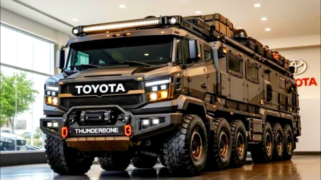 Toyota THUNDERBONE 12×12 2026 Дом На Колёсах,Который Проедет Там, Где Кончаются Дороги@TechDrive-n3z