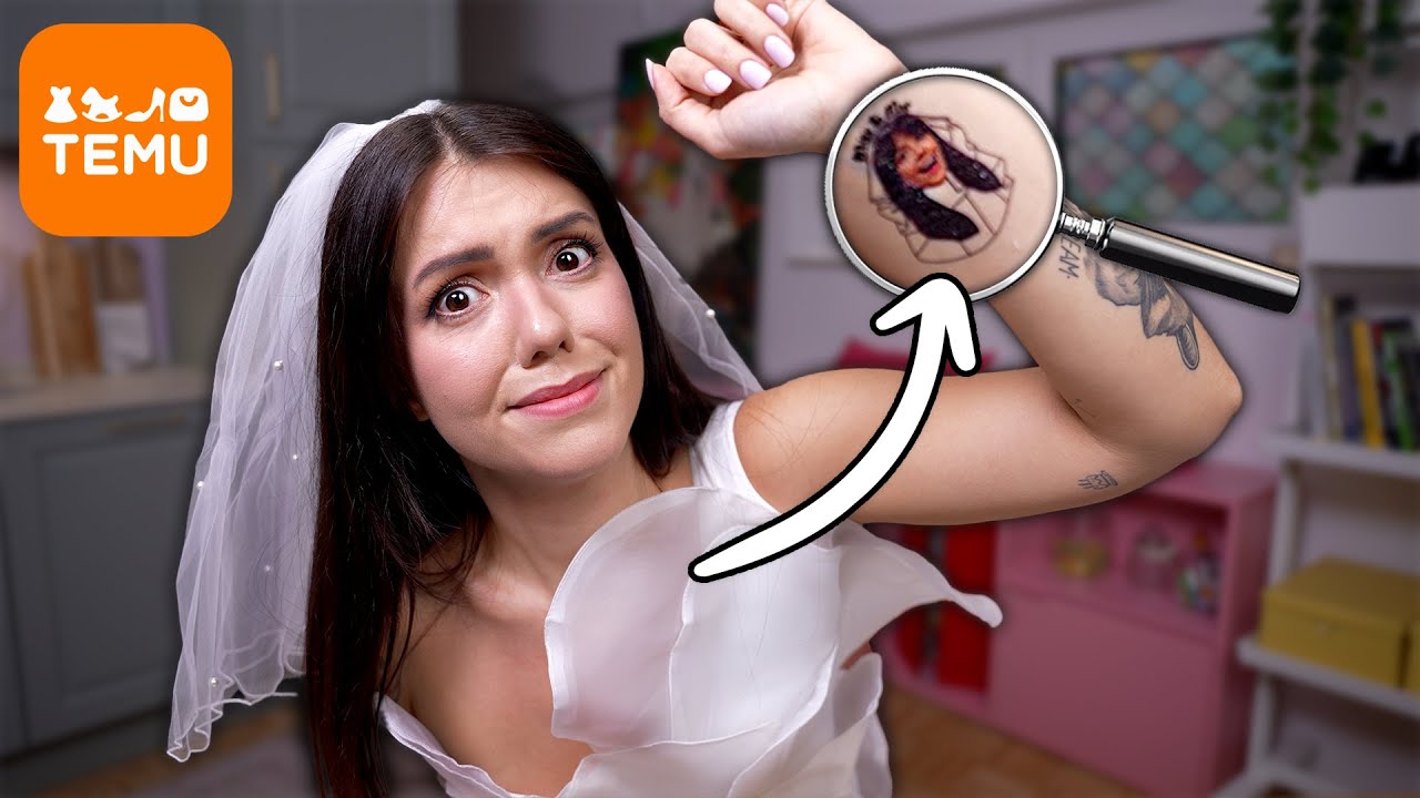 Ich teste fragwürdige Braut Produkte von TEMU!