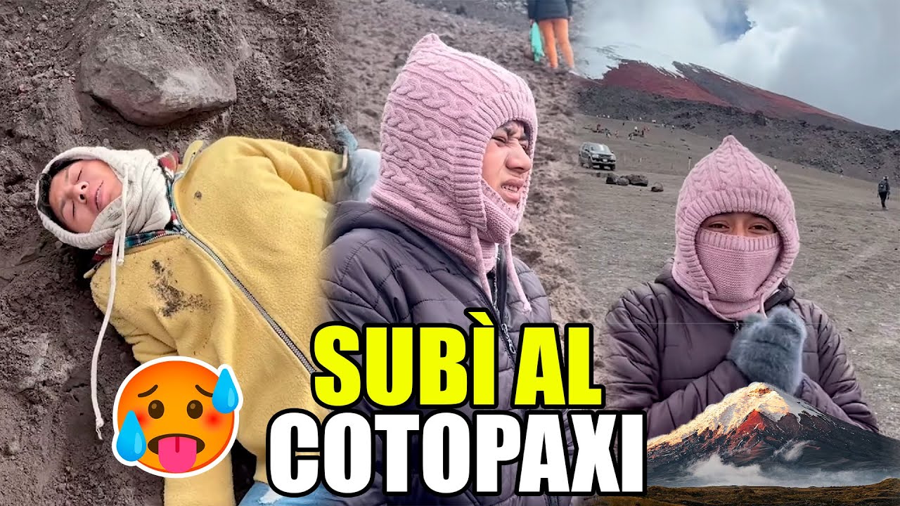Subí al Cotopaxi  y no me imagine que esto me pasaría