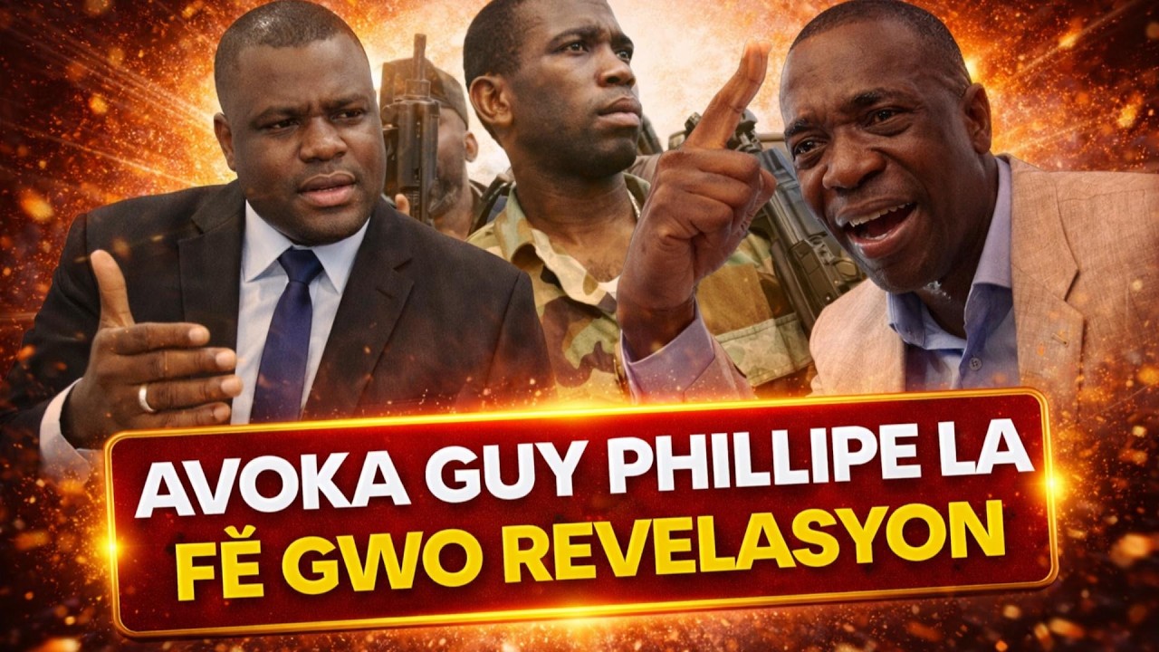 Tout verite komanse pale..Avoka Guy Phillipe la,lage abolotcho nan kouri