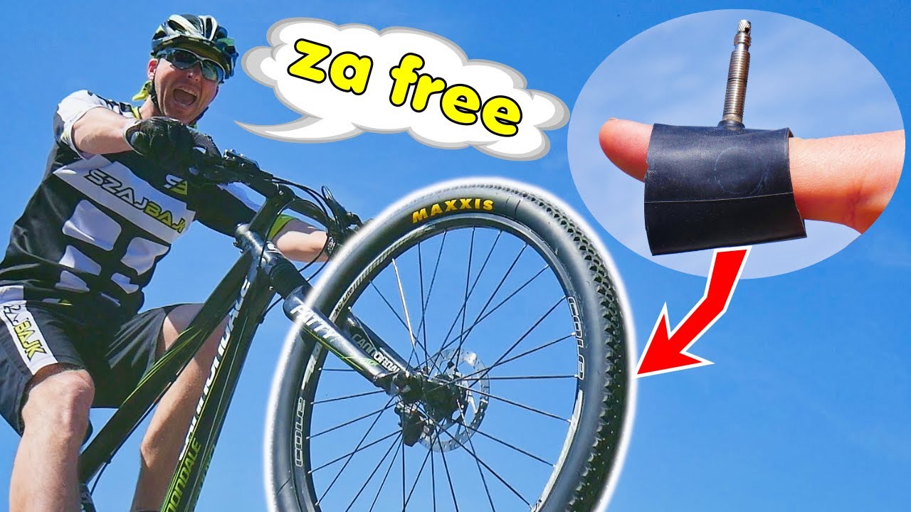 Tubeless Hack. Jak wykonasz eko - zestaw bezdętkowy ze staroci. DZIAŁA!