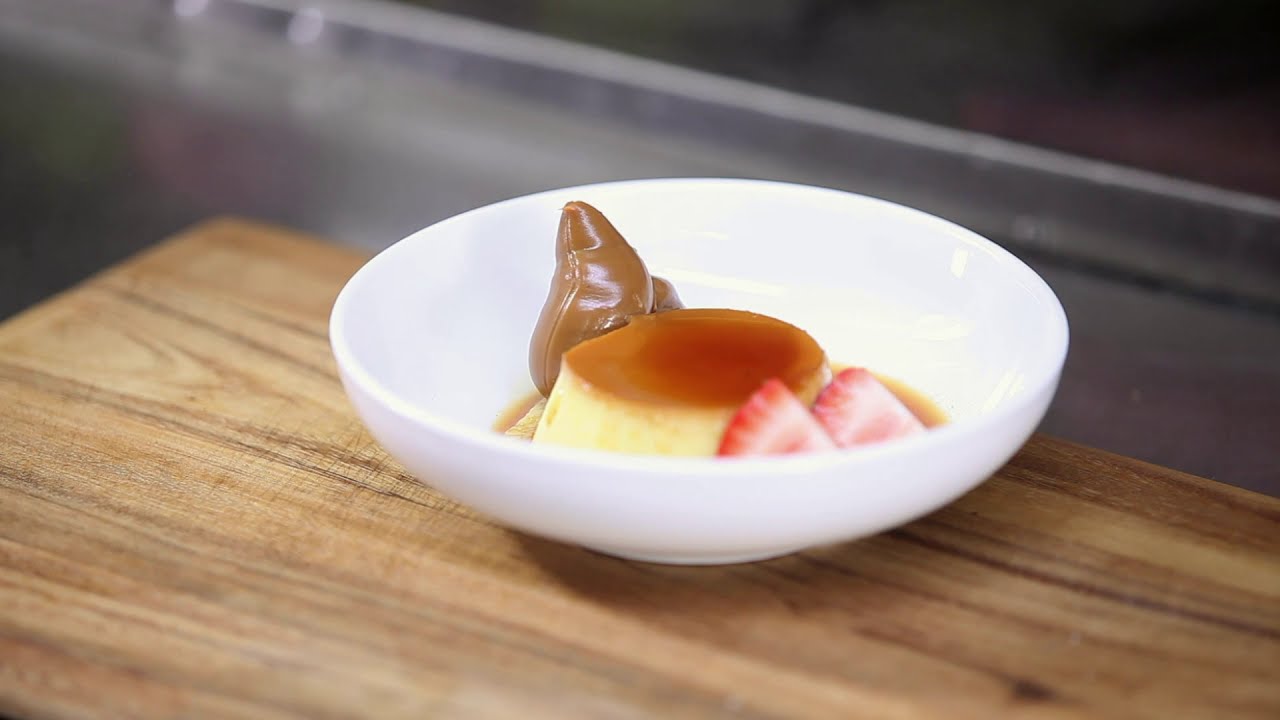 ARGENTINA GASTRODIPLOMACY - Dessert Flan with Dulce de Leche