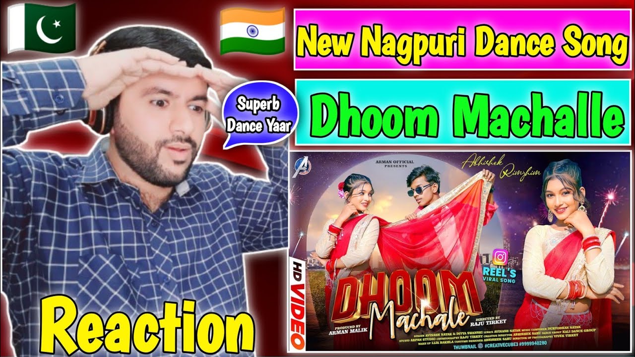 Pakistani Reaction On DHOOM MACHALE | Abhishek & Rimjhim | New Nagpuri Song 2026 | Farooq Reaction