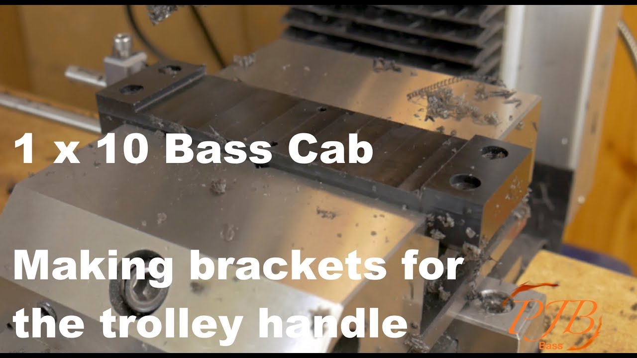 Fitting trolley wheels and handle to a bass guitar cabinet