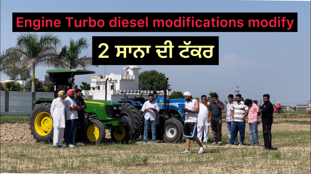 John Deere 5405 standard Di 460 diesel pump turbo Engine modifications modify