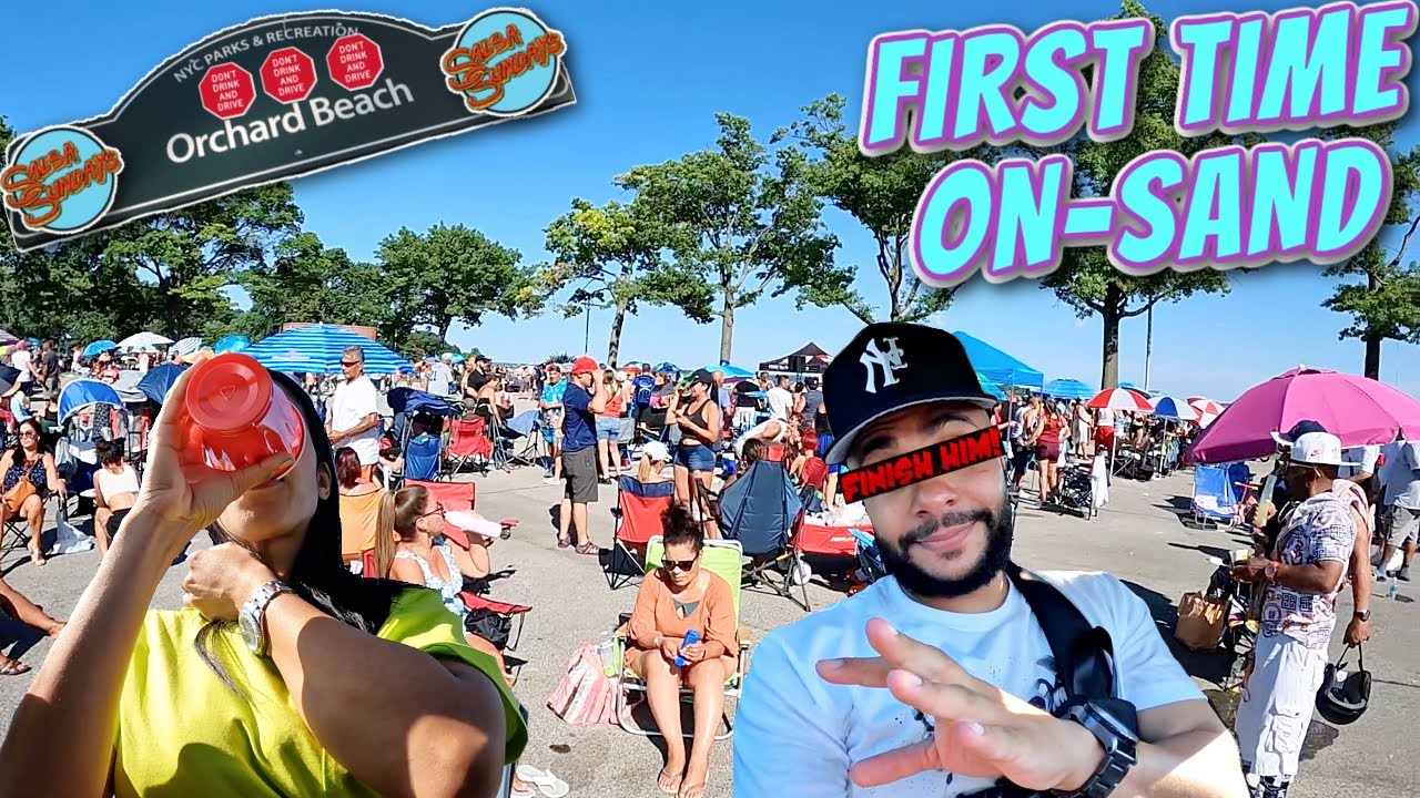 ORCHARD BEACH BRONX NYC SALSA SUNDAY | WALKING IN THE SAND & DESIGNATED DRIVER
