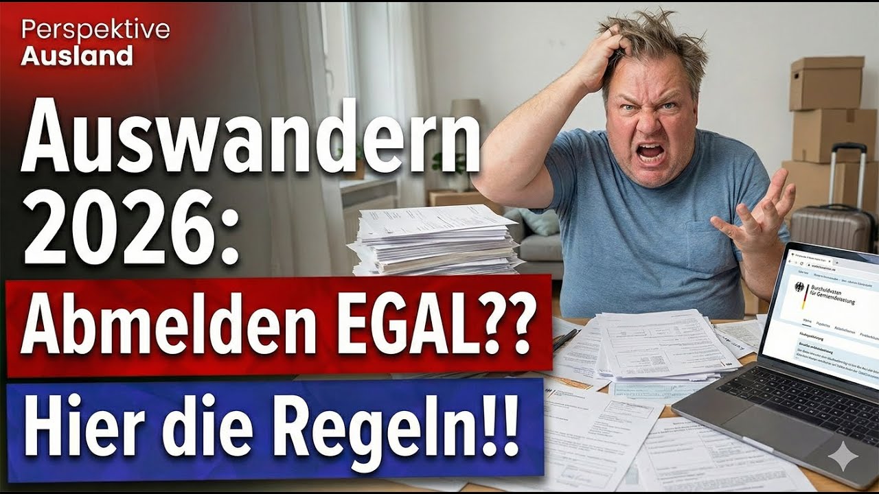 Hör auf, dem Einwohnermeldeamt hinterherzulaufen! (Prioritäten bei der Auswanderung)