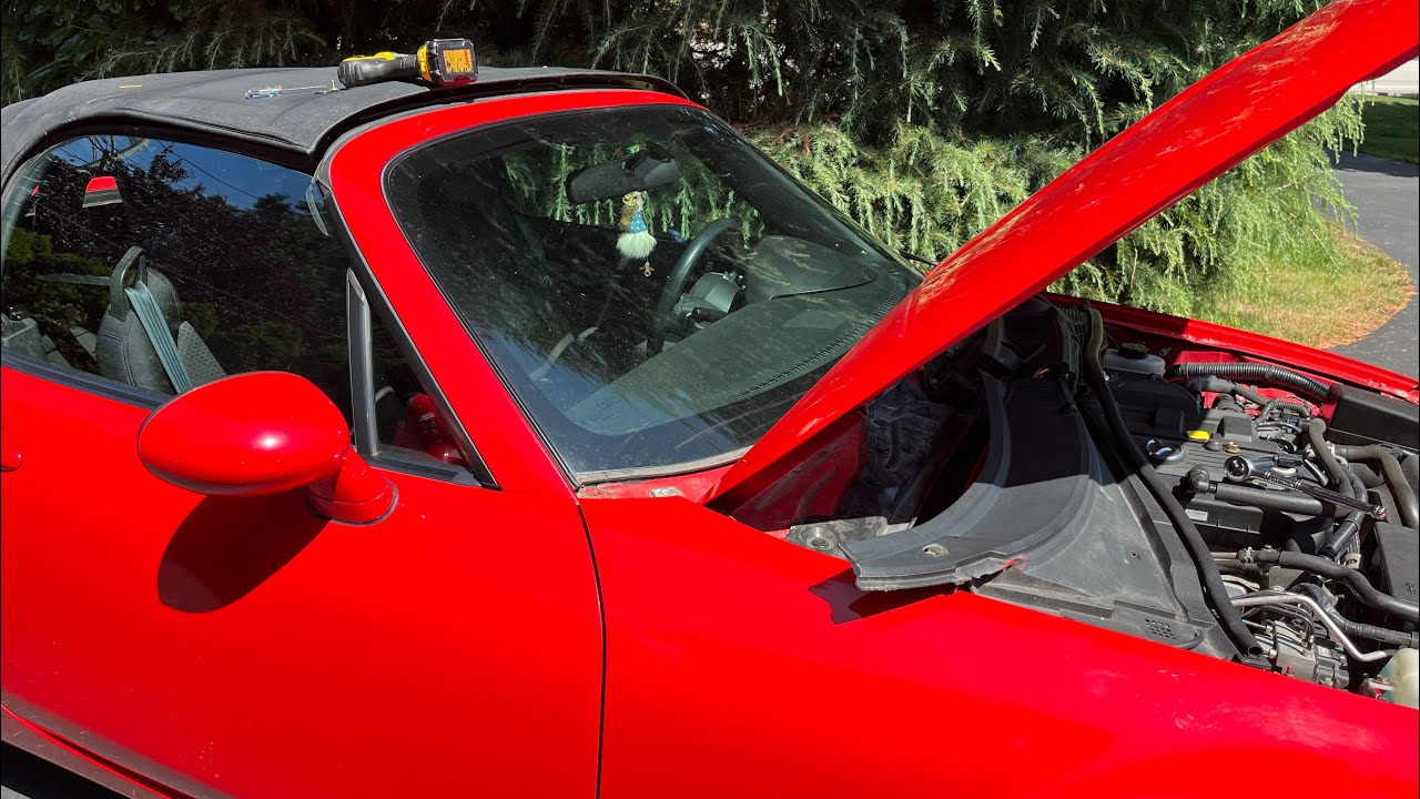 NC Miata leaks when it rains.