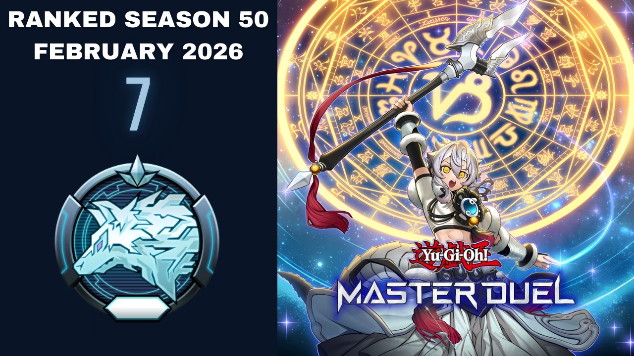 Dracotail | Climbing the Ranks Part 7 | Season 50 Ranked | Yugioh Master Duel