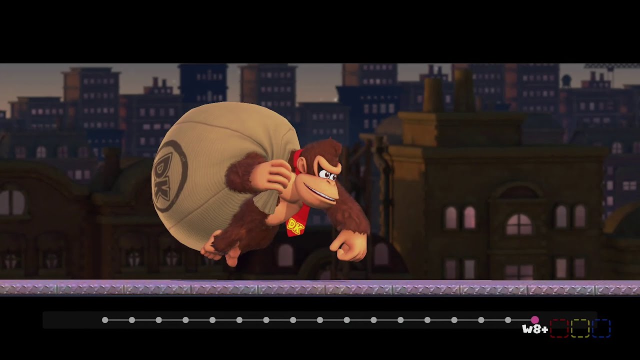 Mario vs Donkey Kong (Nintendo Switch) - Walkthrough 100% (Plus Mode): World 8 Plus (w8+)