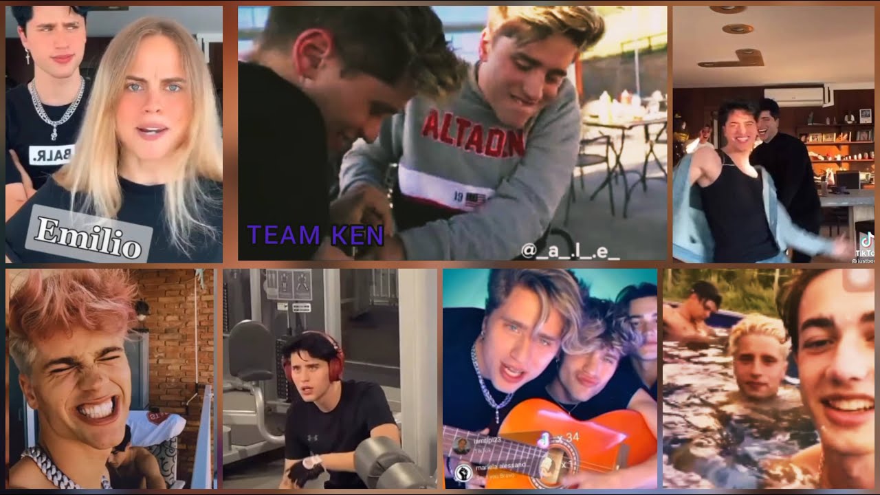 Los gemelos 👍 Martínez twins  👍 Team Ken - Boggi - Rebeca - Ivan - Emilio  TIKTOK compilation❤❤❤