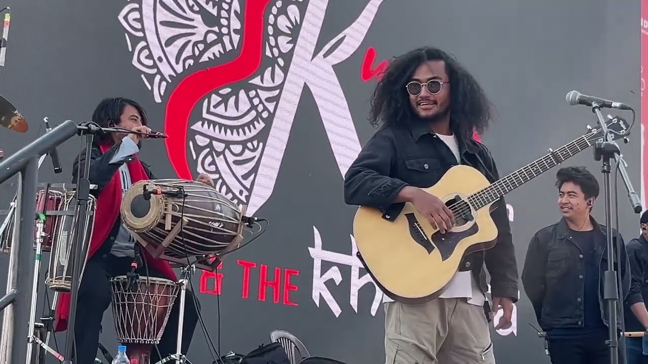 KumaSagar & The Khwopa || live concert in Tikune || Nepal Vs ITALY ICC T20 || @kumasagar