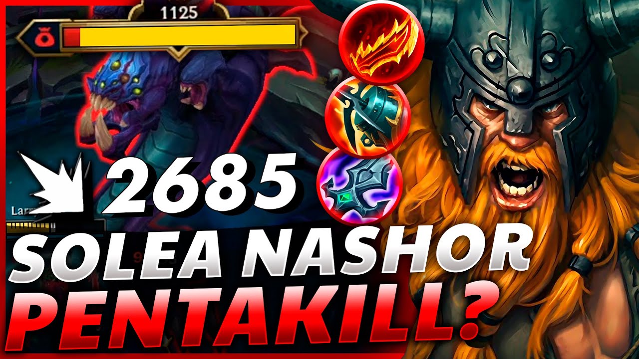 🤮&iexcl;BRUTAL ''PENTAKILL'' 1VS5 con *LA NUEVA BUILD* de OLAF y SOLEO el NASHOR MIENTRAS MIRO NETFLIX!