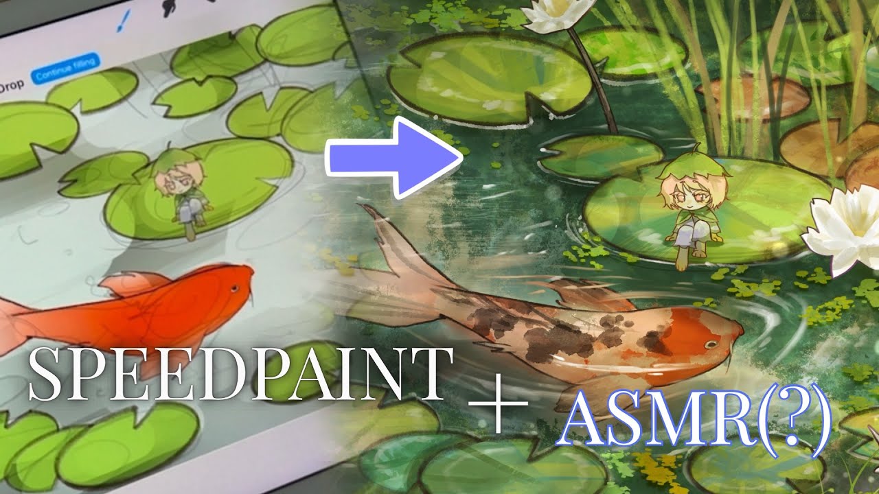 Speedpaint + ASMR(??) 【 Procreate 】