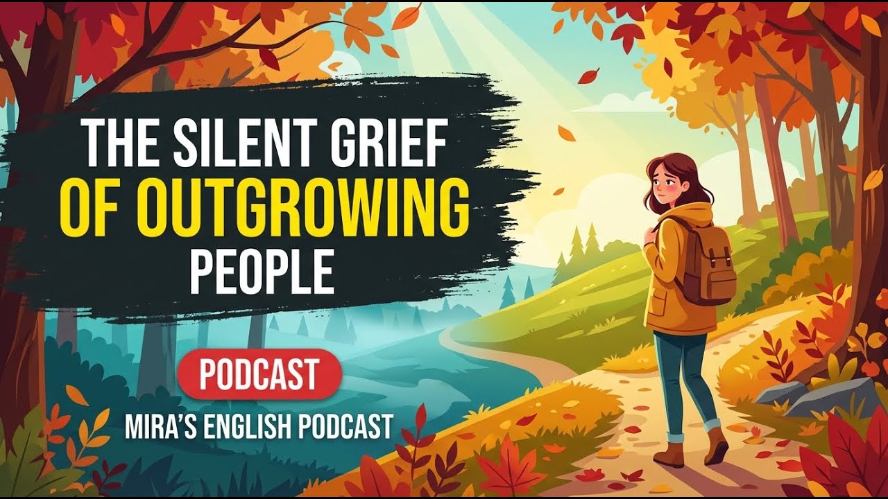 The Silent Grief of Outgrowing People  | Mira's English Podcast