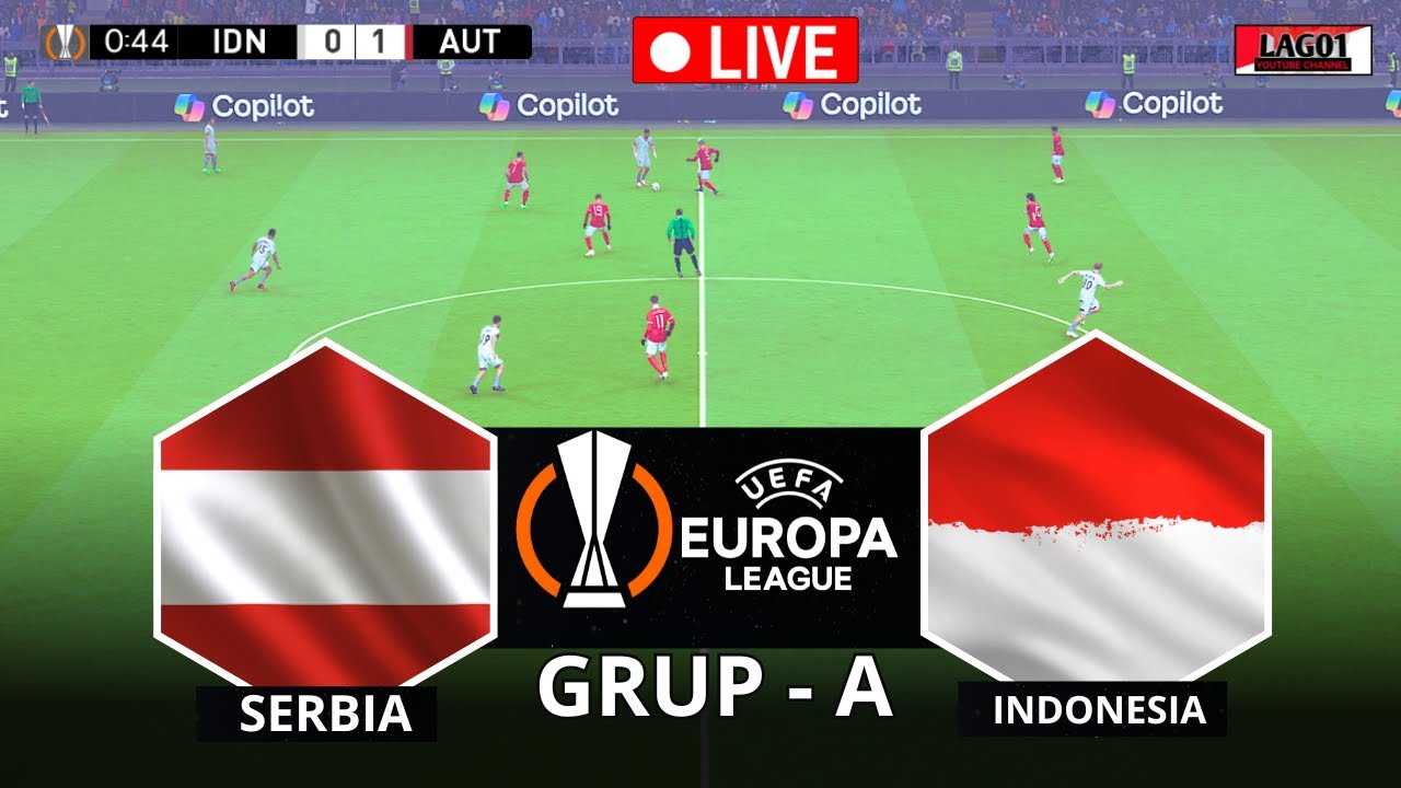 INDONESIA vs AUSTRIA Hari Ini | QUARTER FINALS | UEFA EUROPA LEAGUE | Virtual Match