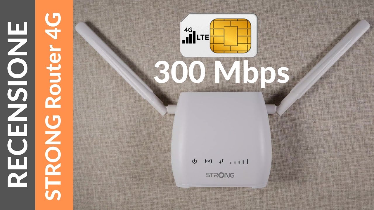 Come avere INTERNET a casa senza abbonamento con questo Router SIM - 4G/LTE