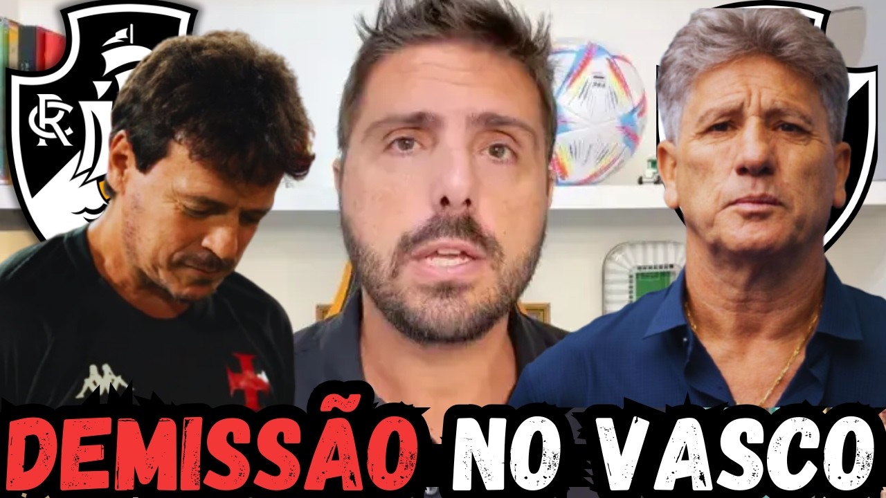 🚨URGENTE🚨DEFINIDO! VASCO DA PRAZO PARA DEMISSÃO DE FERNANDO DINIZ RENATO GAUCHO FECHADO CONFIRA!