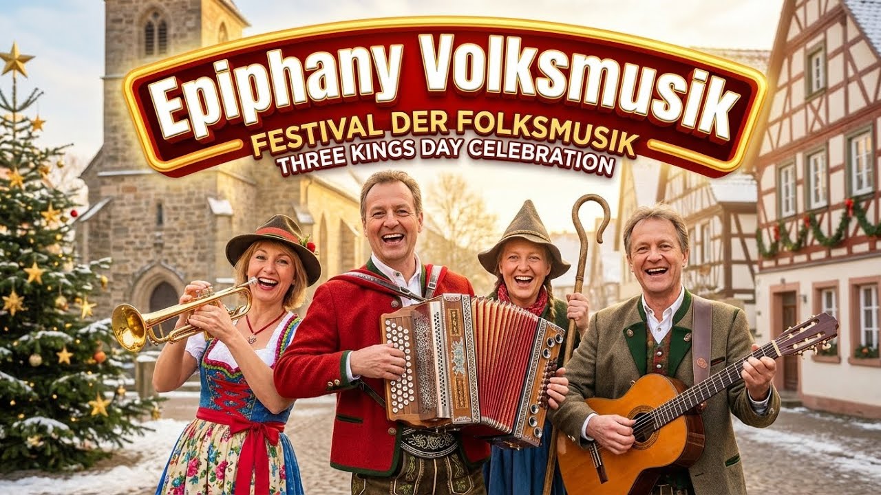 🎺 Epiphany Volksmusik — Alpine Folk & German Traditions for Three Kings Day 🎶