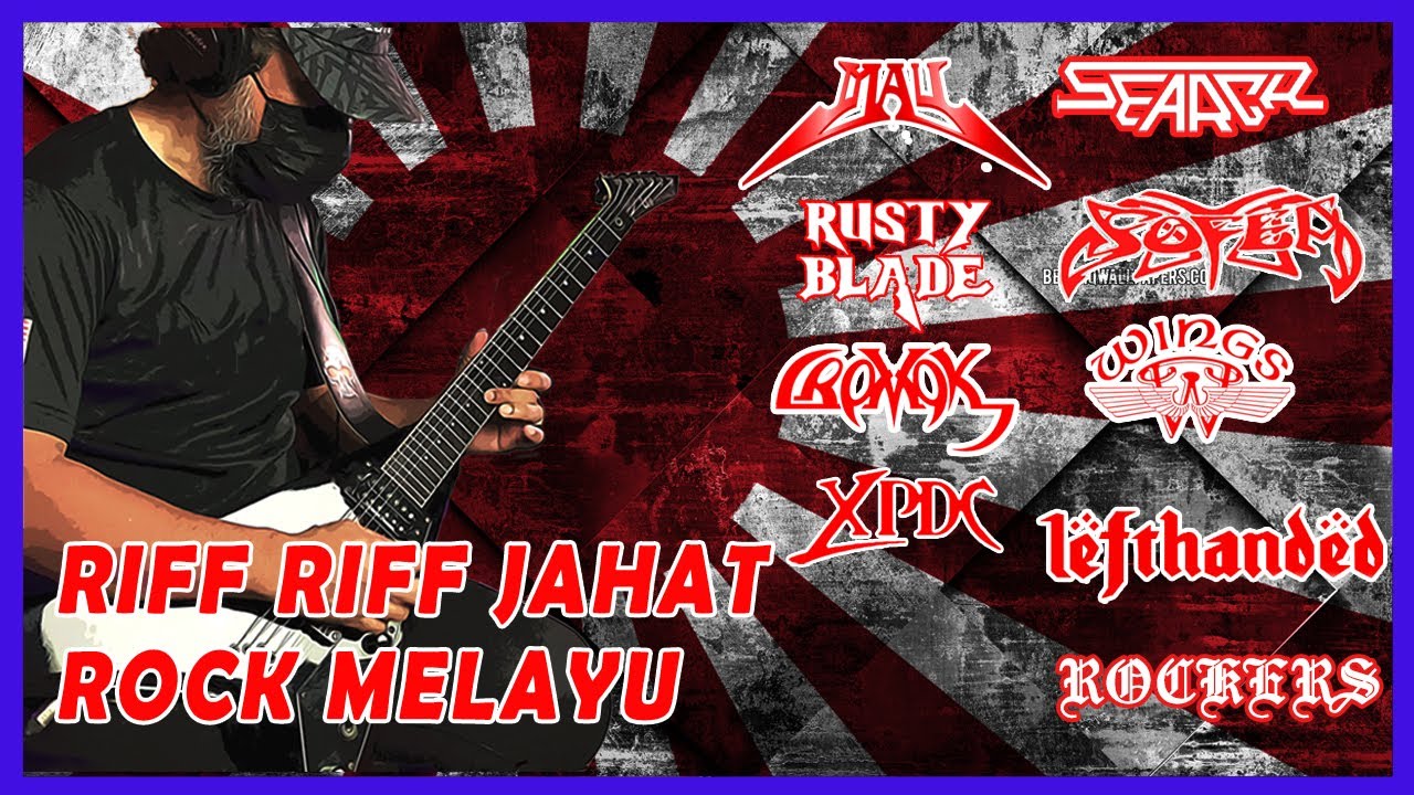 Riff Riff Jahat Rock Melayu - All Time Best Riff (Part 1) #rockkapak #rockkeras