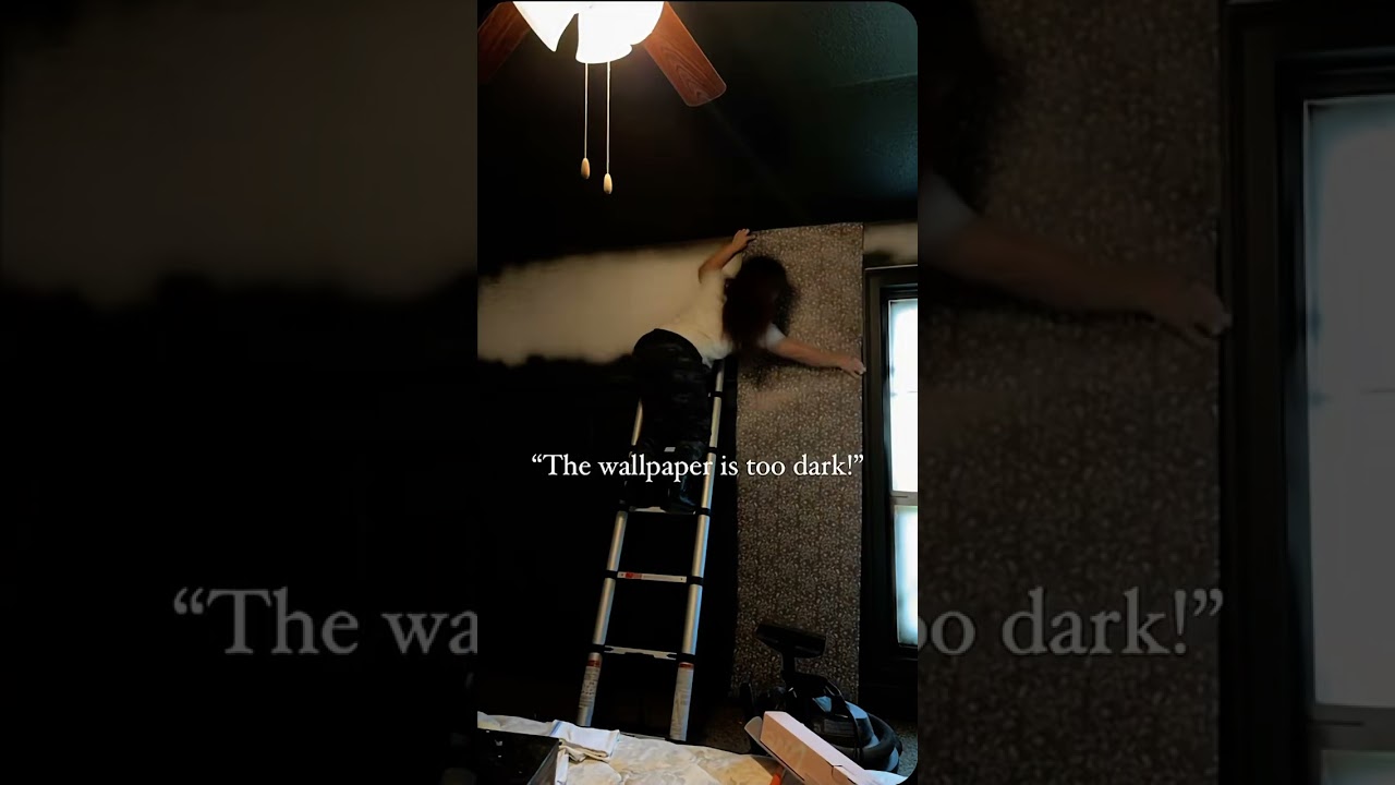 I IGNORED the Critics! Dark Green Bedroom Ceiling Transformation! 🌿✨