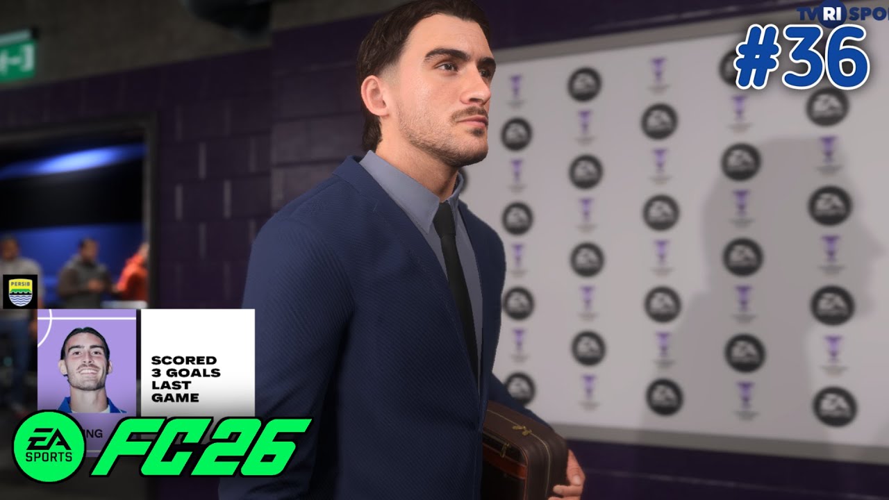 Seorang Andrew Jung ancaman nyata bagi Tampines Rovers I FC 26 I Persib Career Mode #36