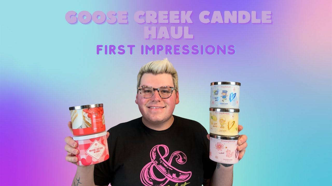 FIRST EVER GOOSE CREEK CANDLE HAUL | STRAWBERRY SHORTCAKE