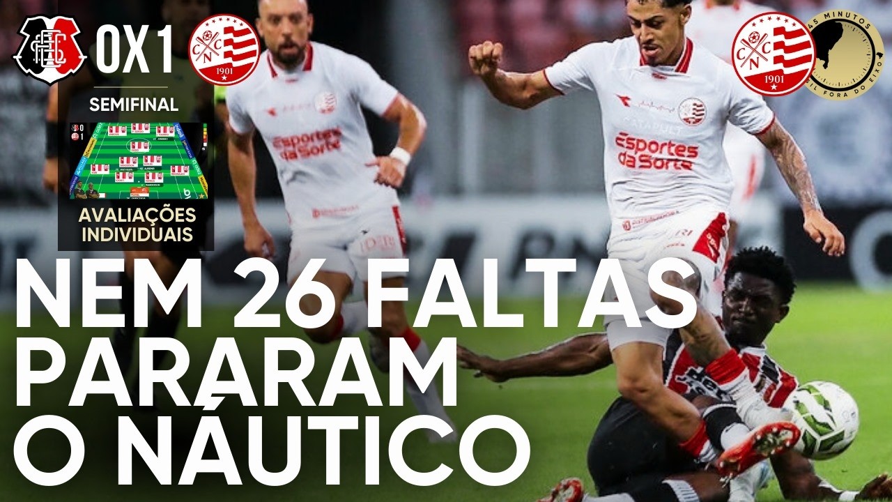 NÁUTICO VENCE O SANTA CRUZ POR 1X0 E SAI NA FRENTE NA SEMIFINAL DO PERNAMBUCANO 2026