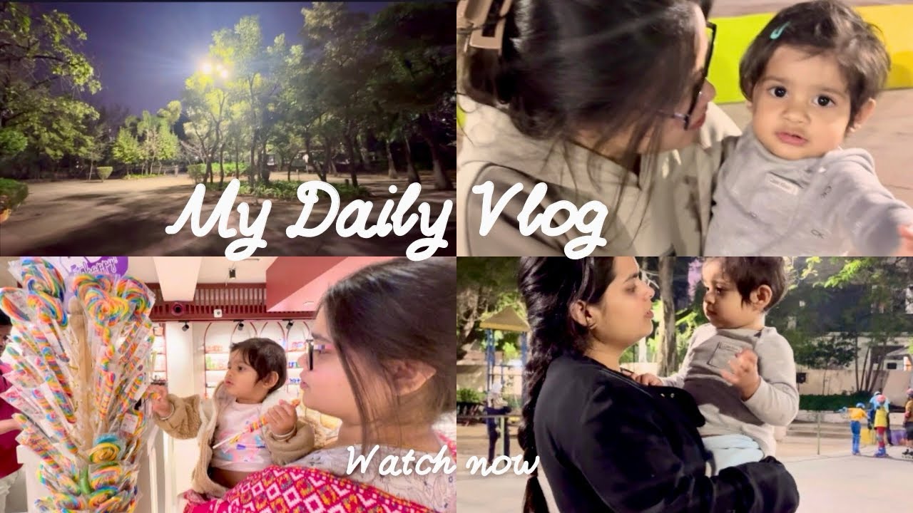 Aaj Samaira Aur Maasi k Saath Park Gaye 🏞️| dinner main banaye shami kabab @Samairajaidhakiduniya