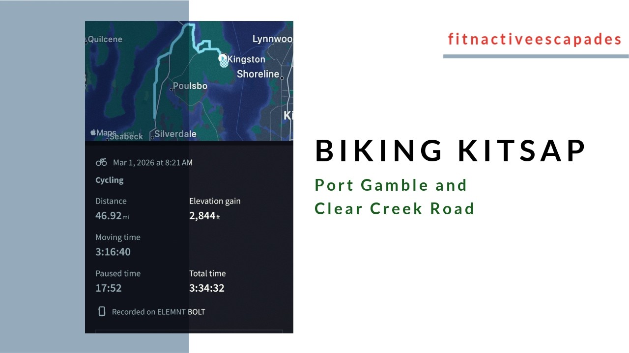 Biking Kitsap Peninsula