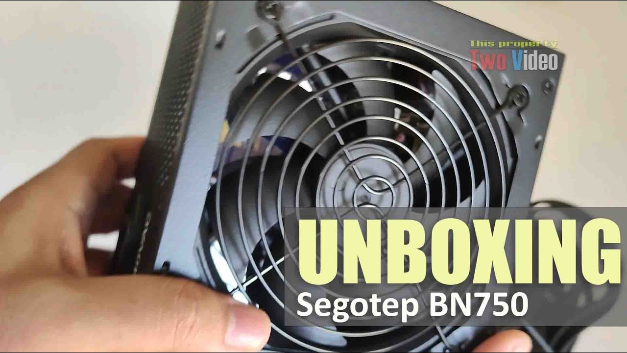 Segotep BN750 Unboxing | Low Buget ATX 3.1 PSU
