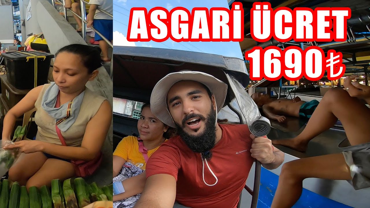 Filipinli Müslüman Kızla MARKET FİYATLARI (Tavuk Kafası Yiyorlar) ~209
