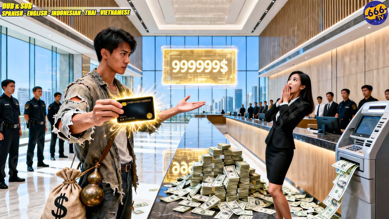 Mendigo Va Al Banco Y Es Despreciado, Resulta Tener Sistema De Dinero Infinito Y Vac&iacute;a El Banco