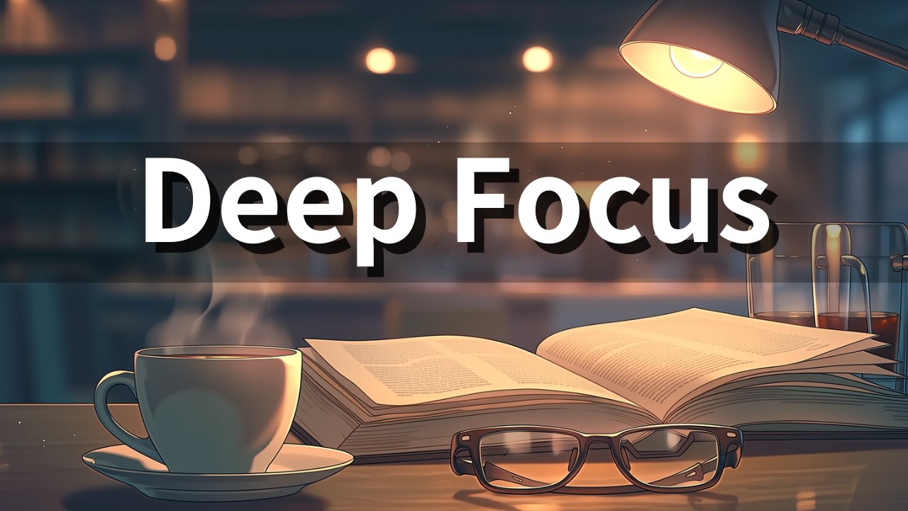 Deep Work Music — Cafe Jazz for Focus | 3 Hours