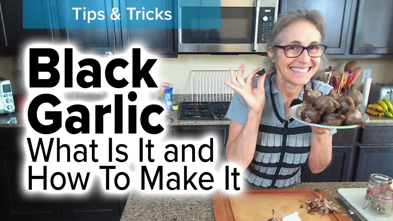 Black Garlic 🧄 Health Benefits, Flavor, and How to Make It at Home
