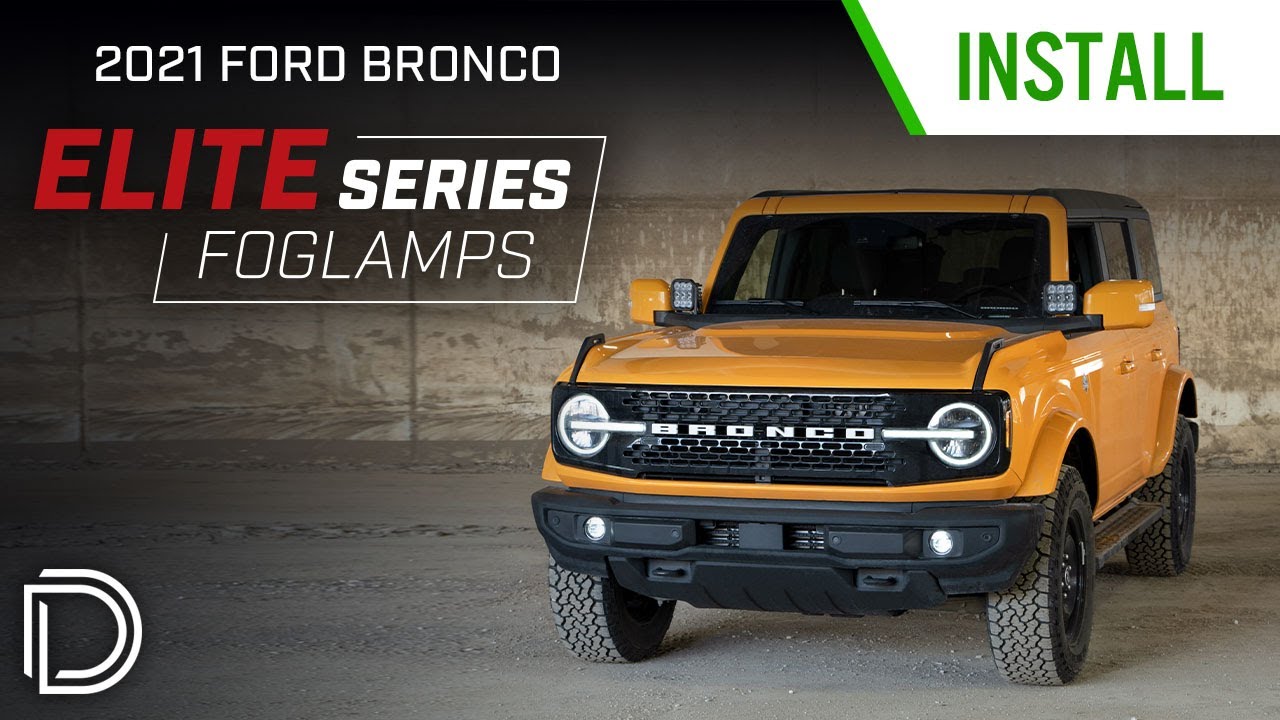 NEW! Elite Series Fog Lamps for 21-22 Ford Bronco | Diode Dynamics