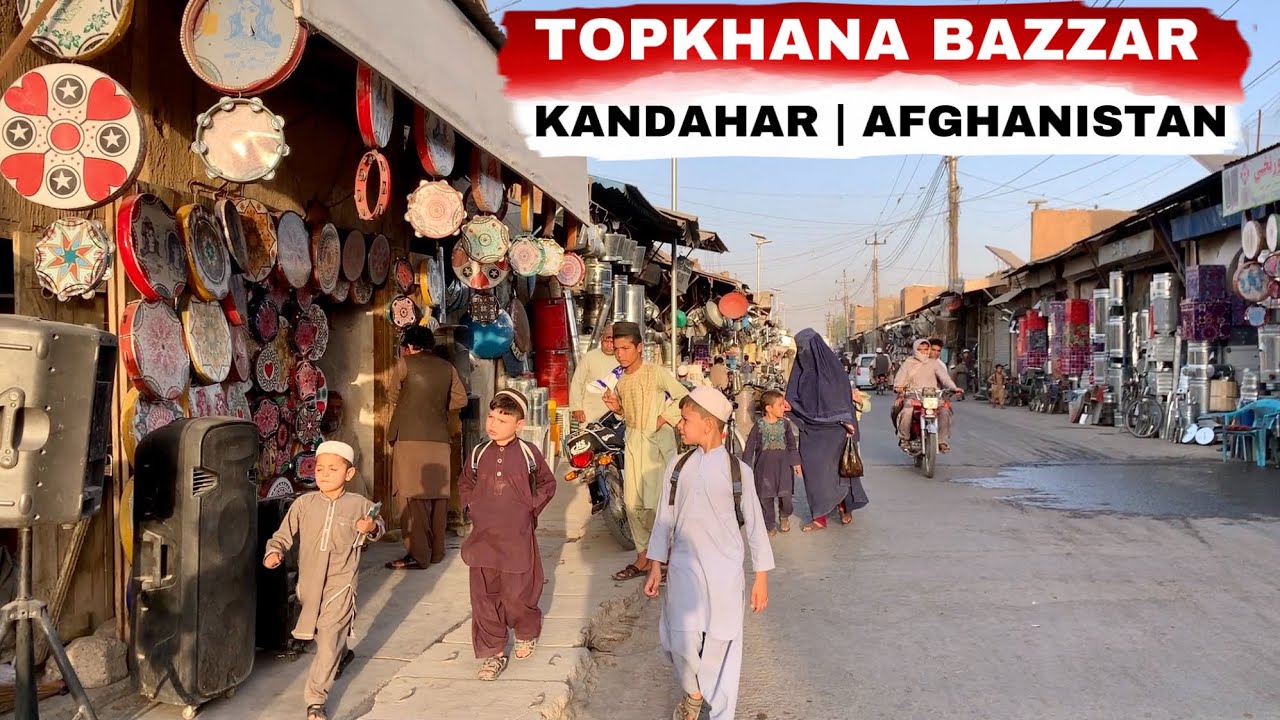 TOPKHANA Bazzar During TALIBAN Rule | Kandahar Afghanistan | VLOG | 28 September 2021 | Qawi Khan