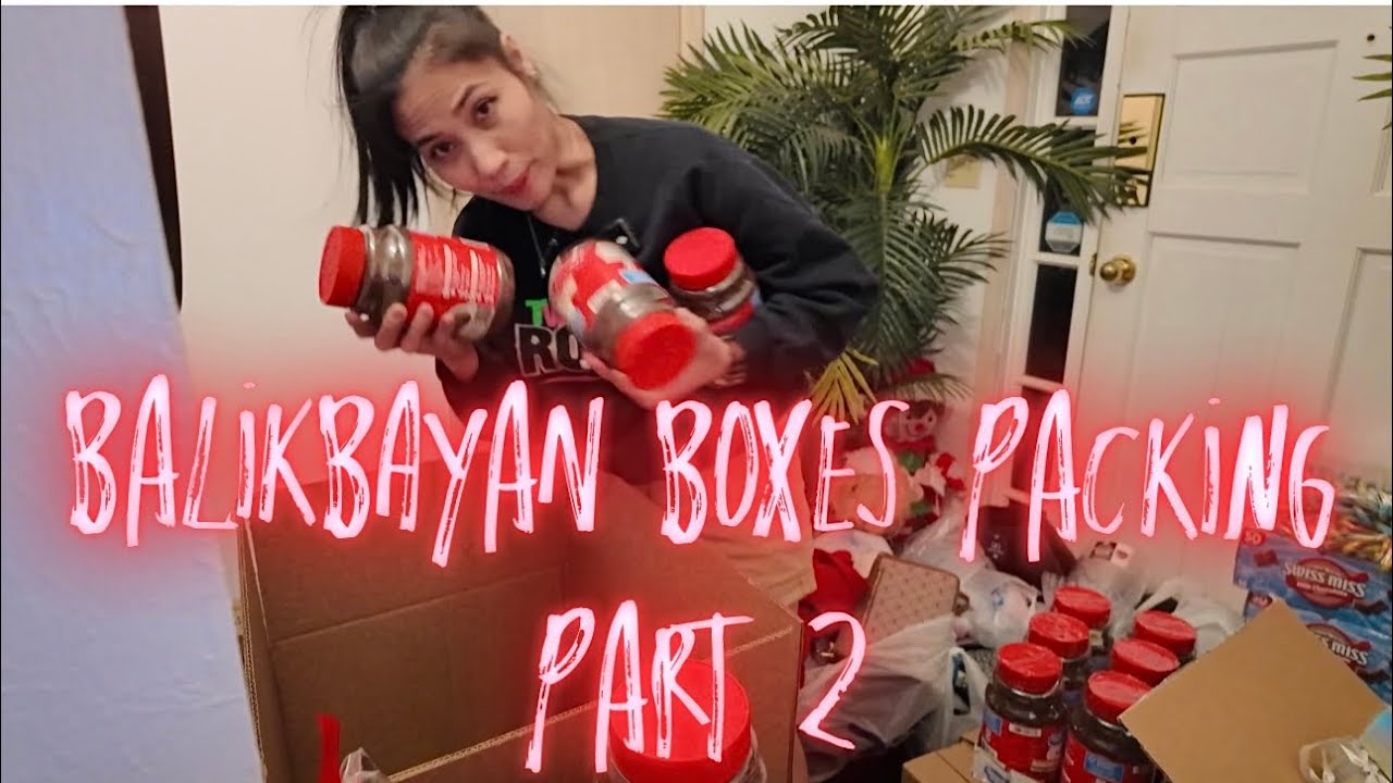 BALIKBAYAN BOXES PACKING MGA PASALUBONG PART 2! 📦 