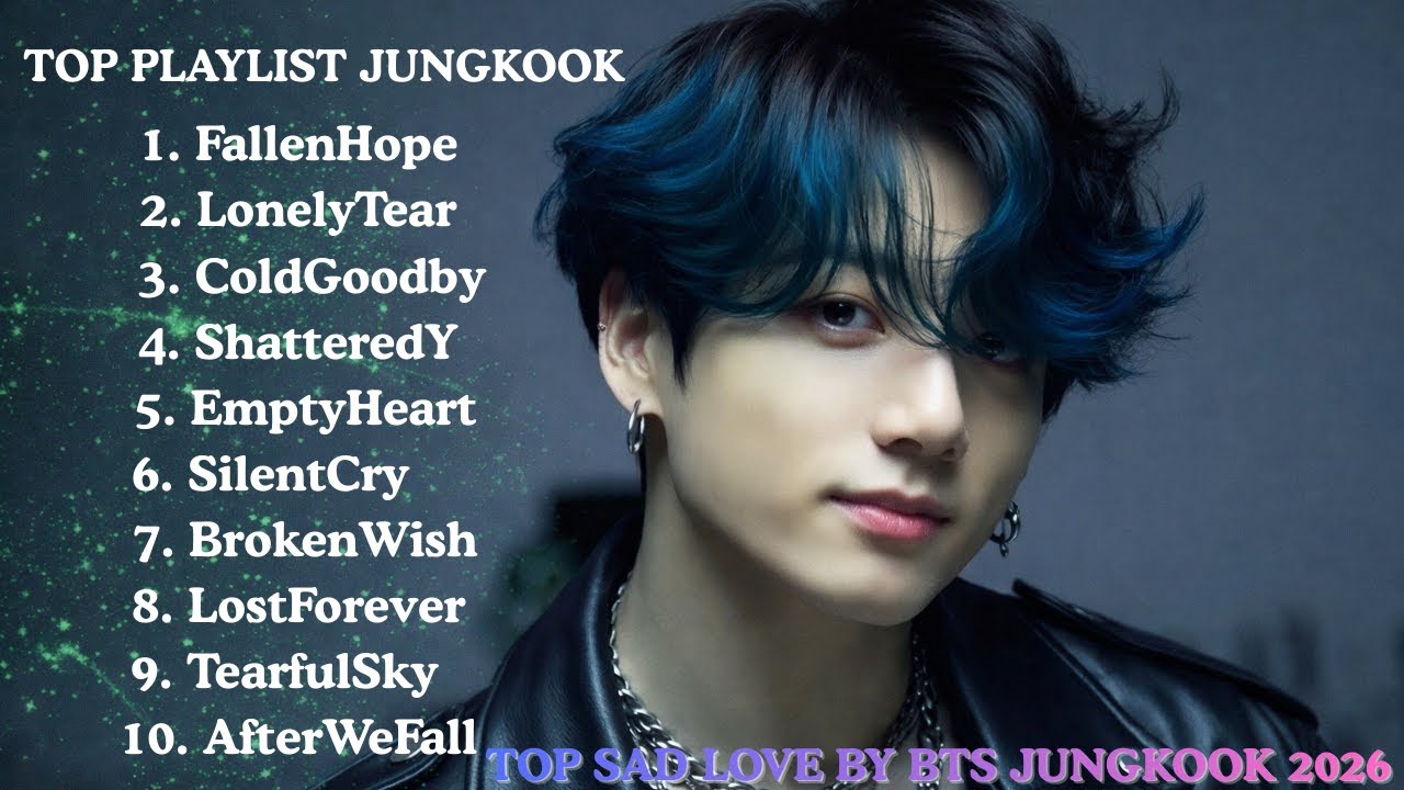 Jungkook (BTS) 2026 💔 Cry With Me | Sad Love Hits & Emotional Ballads