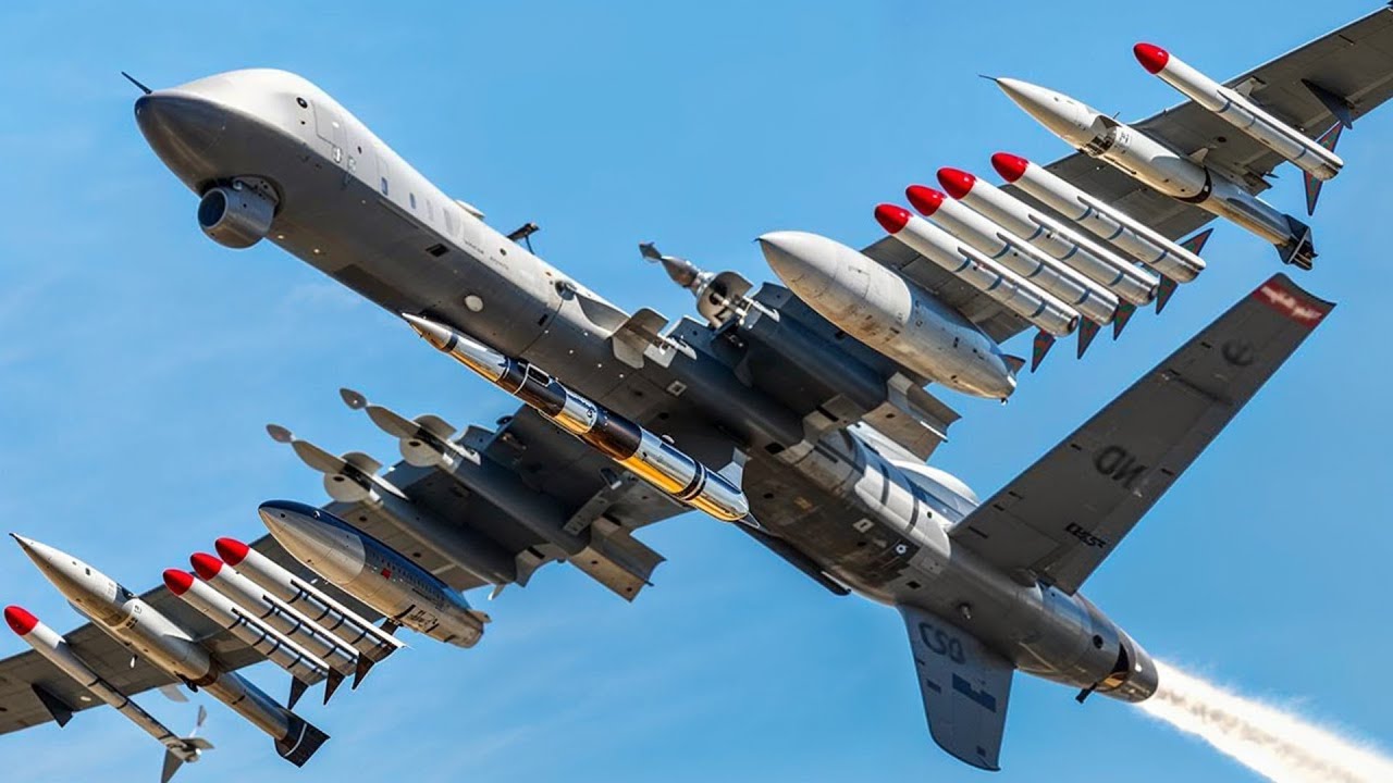 MQ-9 Reaper: самый страшный беспилотник ВВС США в мире!