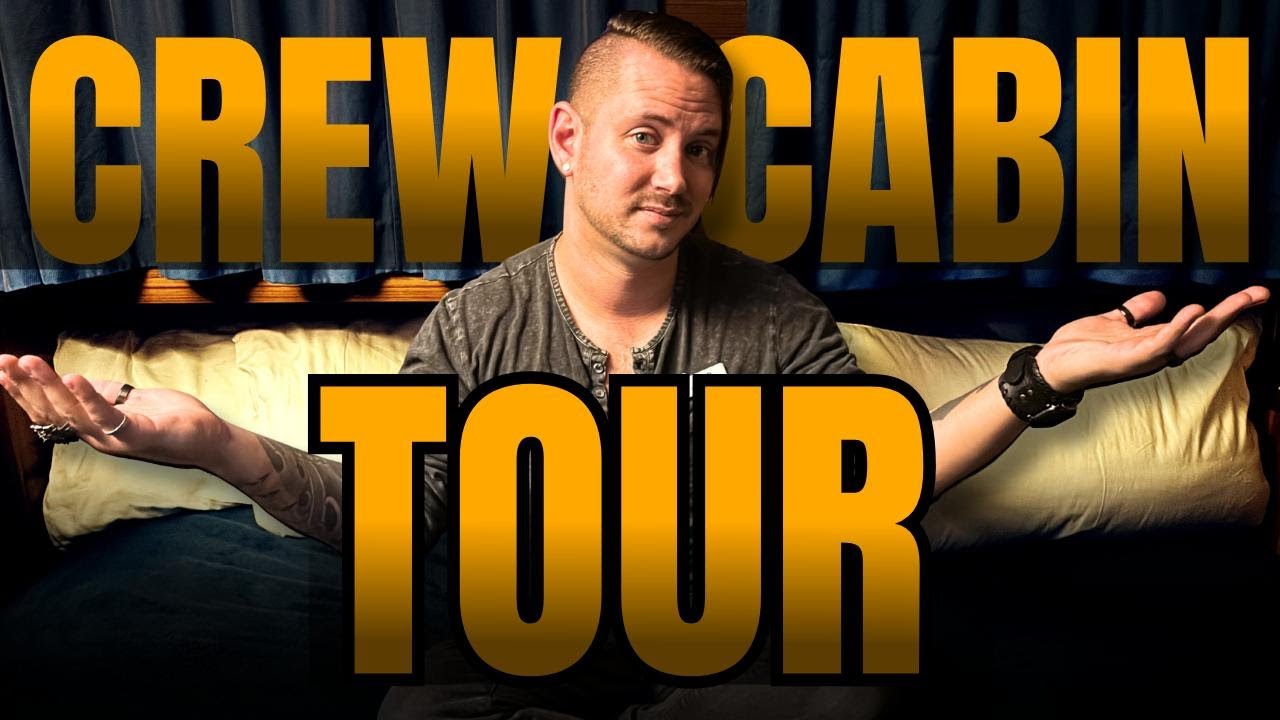 Living in a Crew Cabin on the Carnival Encounter (Full Tour) 