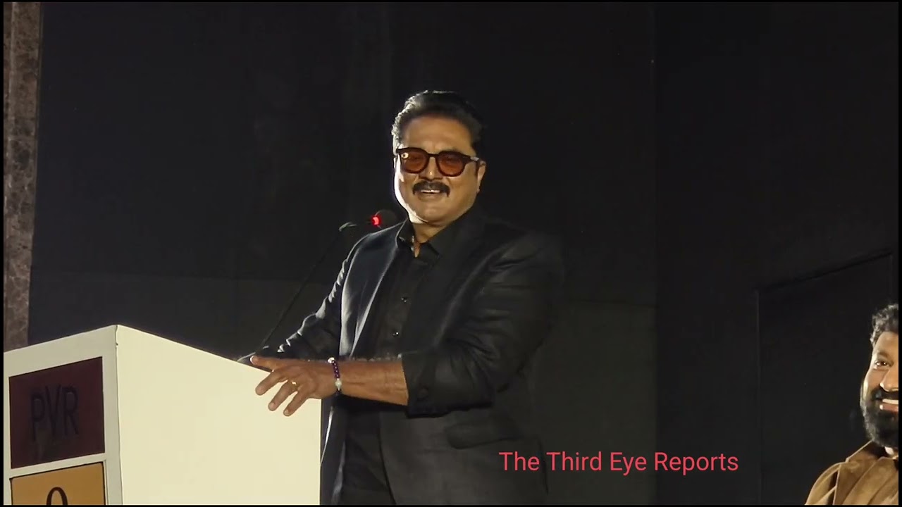 Sarath Kumar speaks at Mr X Movie Teaser Launch #arya #mrx #sarathkumar #supremestar