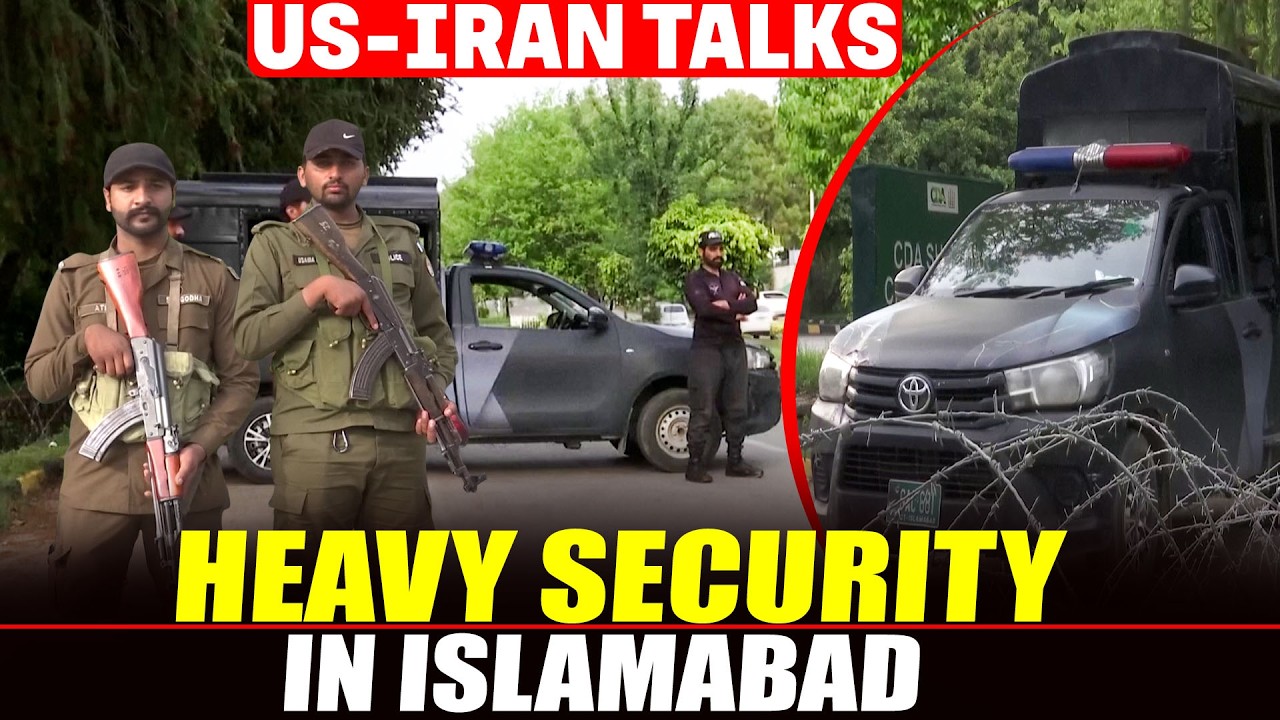 Pakistan deploys heavy security for U.S.-Iran talks in Islamabad, minister says |JD Vance |Trump|USA