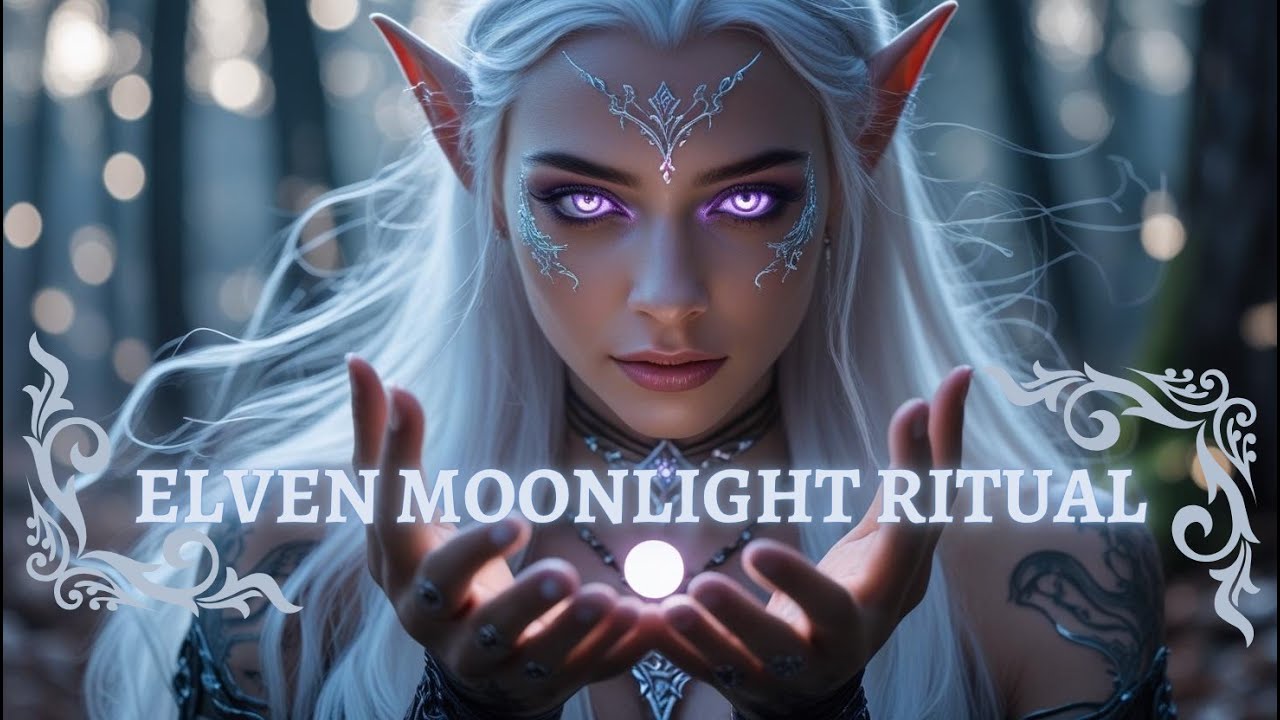 Elven Moonlight Ritual in the Sacred Grove | #MysticElves #FantasyAmbience #HealingMusic