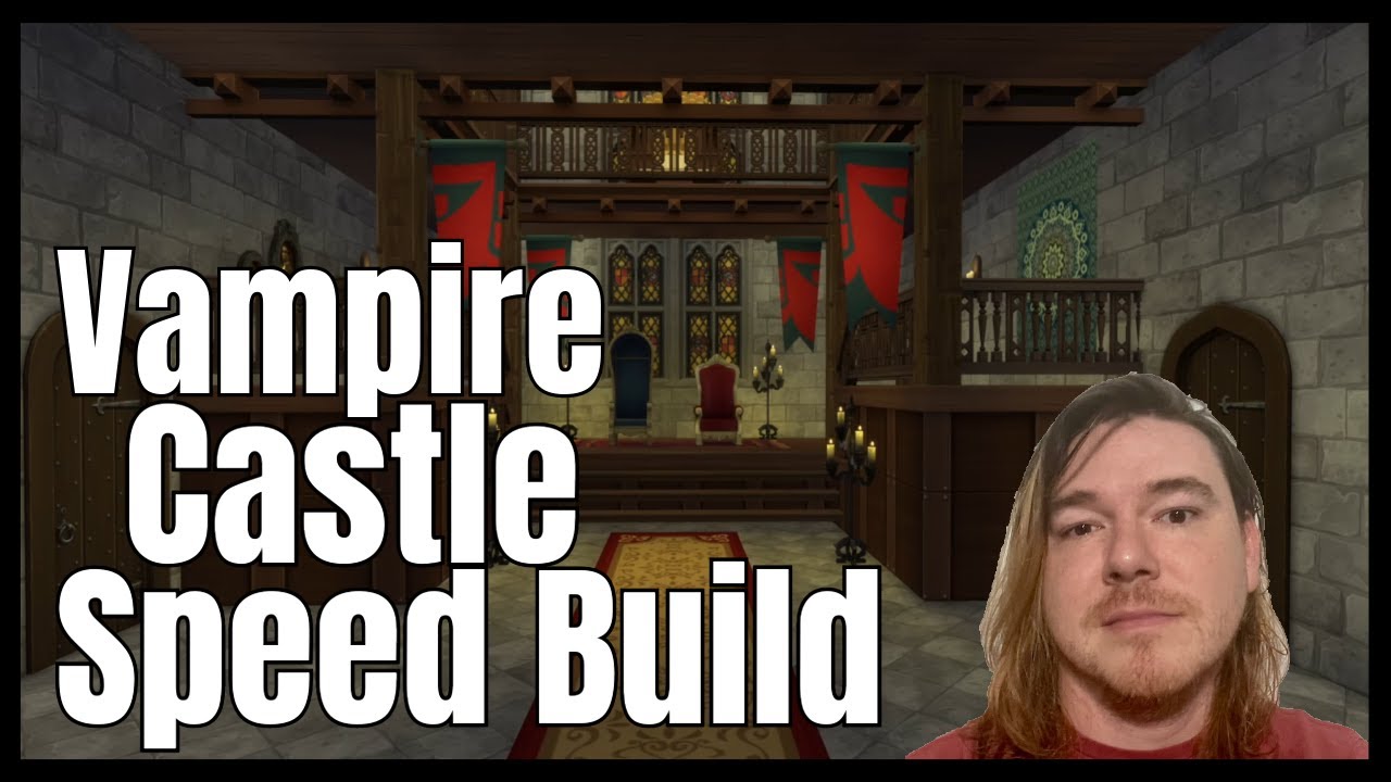 Vampire Castle Speed Build - no commentary